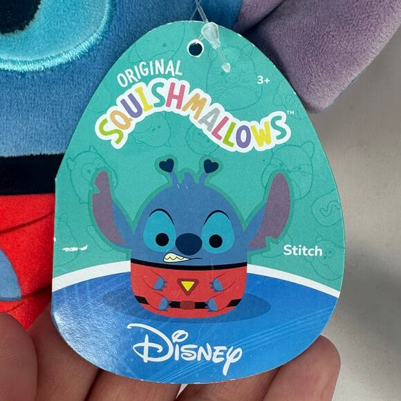 Disney Stitch Original Squishmallows Set Of Two Elvis / Red Suit 9" 2023 - Picture 6 of 13
